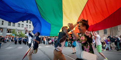 Cette victoire pour l’égalité témoigne de l’engagement des militants en Allemagne qui luttent activement depuis longtemps pour que tous les citoyens puissent accéder au mariage dans les mêmes conditions. © Greg Rødland Buick/Amnesty International