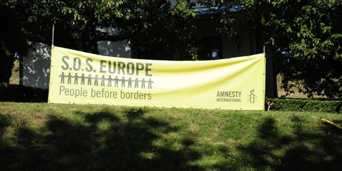 Migrants et migrantes à la frontière gréco-turque