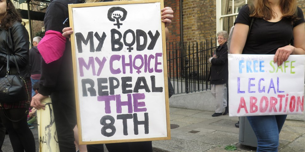 Une marche féministe à Dublin en 2014 © Amnesty International