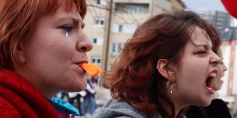 Journée internationale des droits des femmes, le 8 mars 2023 à Pristina © Uk Salihu