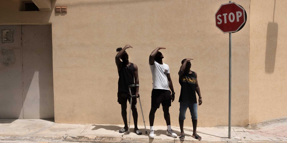 Les «El Hiblu 3» © Amnesty International/Joanna Demarco