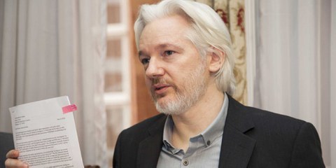 Julian Assange © Canilleriía del Ecuador
