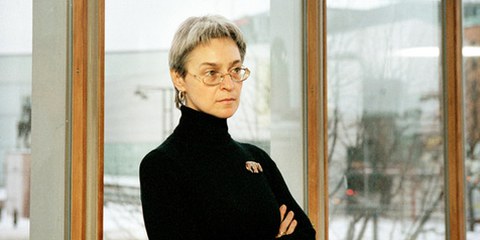  Anna Politkovskaïa (décembre 2002). © Katja Tähjä