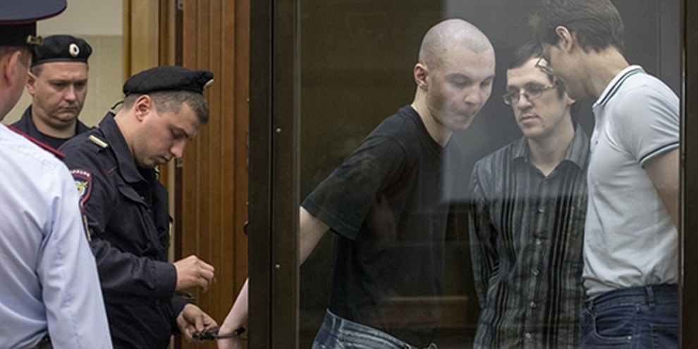 Les lois russes sont toujours plus répressives, comme en témoignent les chefs d'accusations dans l'affaire Bolotnaïa. © Aleksandr Baroshin