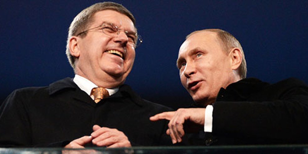 Amnesty International a adressé une lettre ouverte à Thomas Bach, président du CIO. © ANDREJ ISAKOVIC/AFP/Getty Images