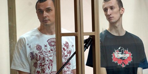 Oleg Sentsov et Alexandr Kolchenko © Anton Naumlyuk
