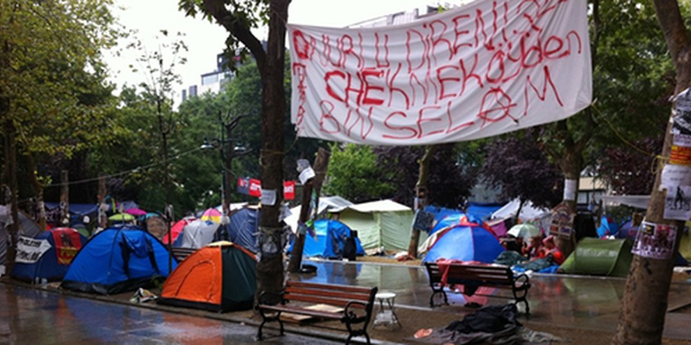 Les manifestants du parc Gezi n'ont pas baissé les bras. © AI/Pınar İlkiz 