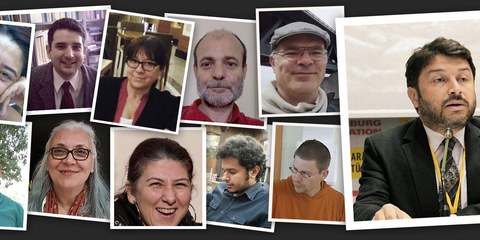 Idil Eser, Taner Kiliç et les autres défenseur·e·s des droits humains arrêté·e·s.  © Amnesty International
