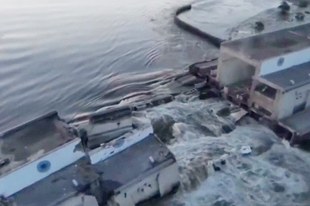 Conséquences désastreuses de la destruction du barrage de Kakhovkha