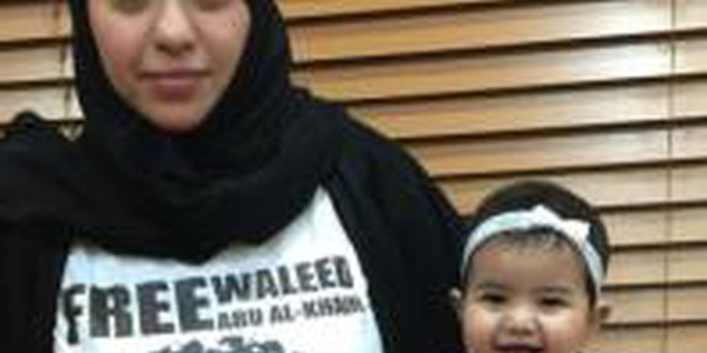 Samar Badawi avec sa fille Joud © Privat 