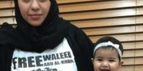 Samar Badawi avec sa fille Joud © Privat 