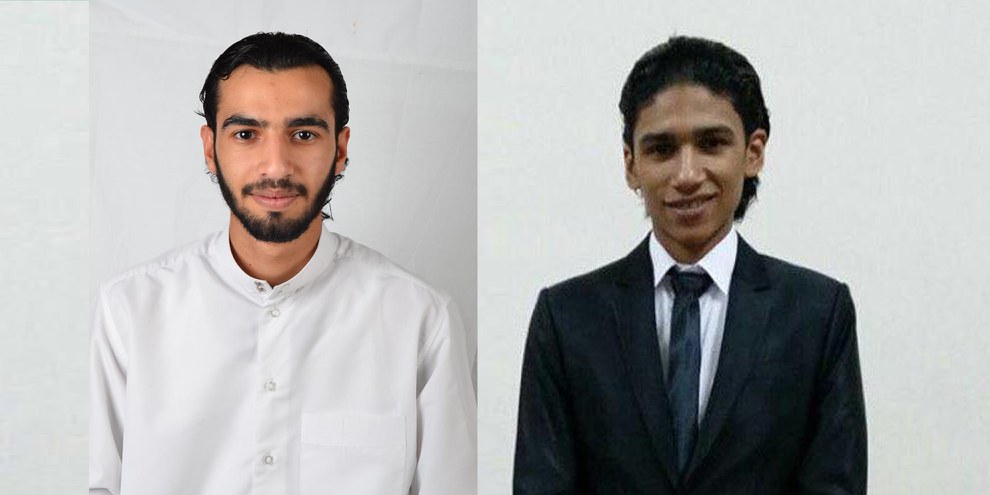 Ali Mohamed Hakeem al-Arab (à gauche), Ahmed Issa Ahmed al-Malali (à droite) © Droits réservés