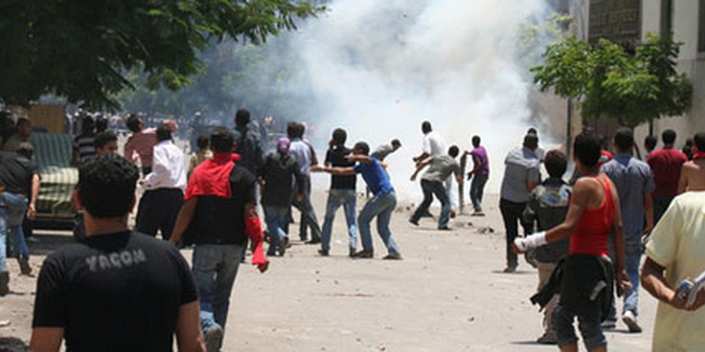 L’armée et la police doivent répondre des violations commises lors des manifestations. © Omnia E. Al Desoukie 
