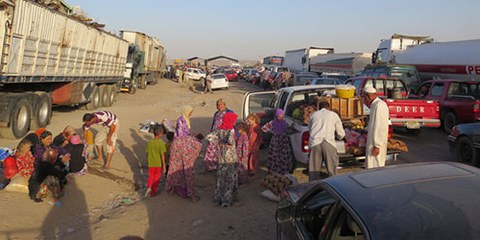 Au nord du pays, des milliers de personnes fuient les zones contrôlées par l'EIIL. © AI