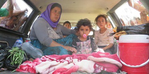 Des milliers de Yezidis du Nord de l’Irak  ont été ciblés depuis le mois d’août 2014 dans une vague de nettoyage ethnique menée par l’EI. © Amnesty International