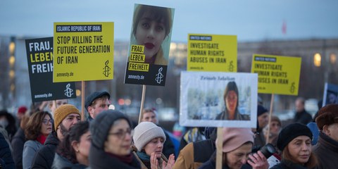 Beaucoup de personnes risquent encore l'exécution en Iran. © Amnesty International