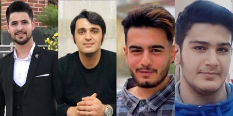 De gauche à droite : Mohammad Ghobadlou, Javad Rouhi, Mehdi Mohammadifard et Arshia Takdastan. © DR