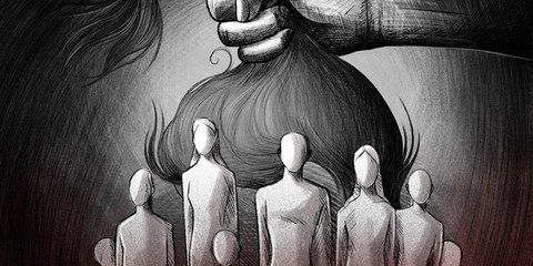 Photo de couverture du rapport sur l’Iran «They Violently Raped me - Sexual violence weaponized to crush Iran’s "Woman Life Freedom" uprising» © Amnesty International