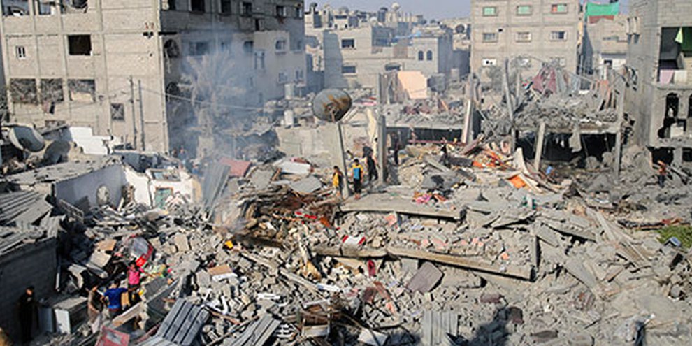 Un an après le conflit, les autorités israéliennes n'ont pas mené d'enquête crédible sur les violations du droit international humanitaire à Gaza. © Ibraheem Abu Mustafa 
