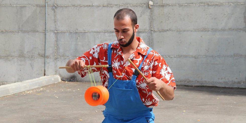Mohammad Faisal Abu Sakha © Palestinian Circus School (Droits réservés)