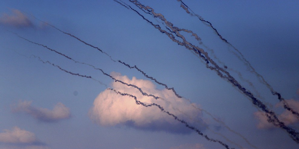 Le 10 octobre 2023, des roquettes ont été tirées sur Israël depuis la bande de Gaza.© RizekxAbdeljawad / Xinghua / imago