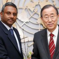 Salil Shetty a invité les Nations unies à accorder la priorité aux droits humains au Moyen-Orient. © UN Photo/Paulo Filgueiras