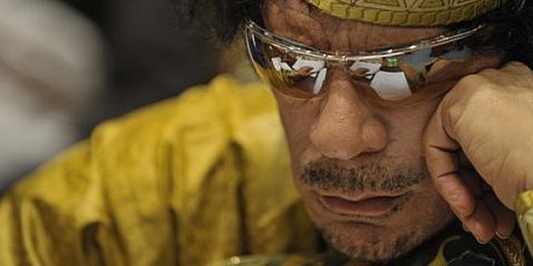 Le colonel Mouammar Kadhafi. © US DoD