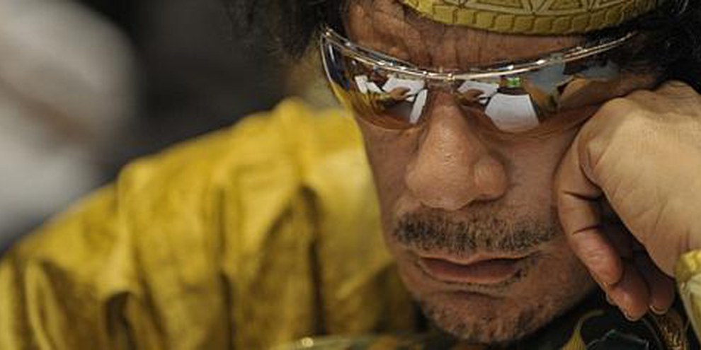 Le colonel Mouammar Kadhafi. © US DoD