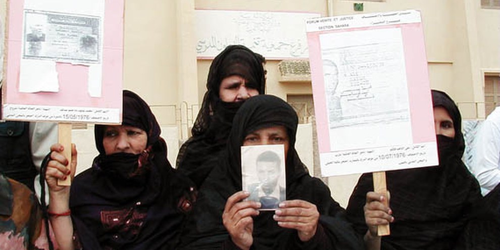 Les familles des victimes du conflit réclament justice. © Javier Espinosa / EL MUNDO
