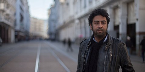Omar Radi à Casablanca, Maroc © Fanny Hedenmo