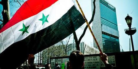 Manifestation de solidarité devant l'ONU à New-York © Demotix