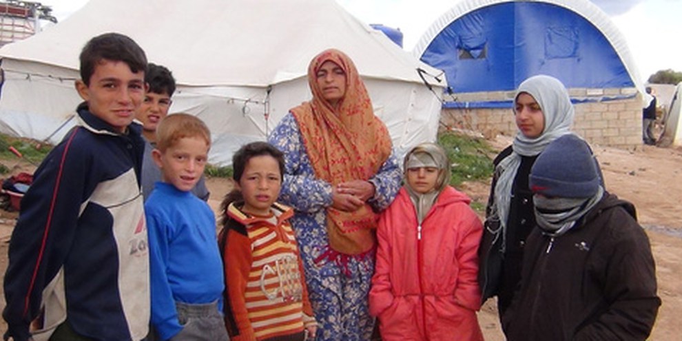Le conflit en Syrie se double d'une crise humanitaire. © AI