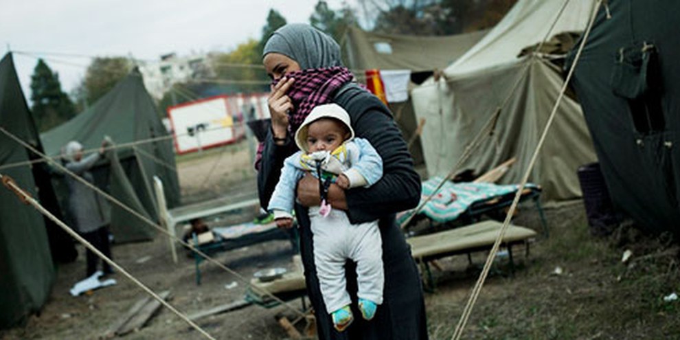 Le nombre de réfugiés originaires de Syrie dépasse actuellement les 2,4 millions. © UNHCR/D.Kashavelov 