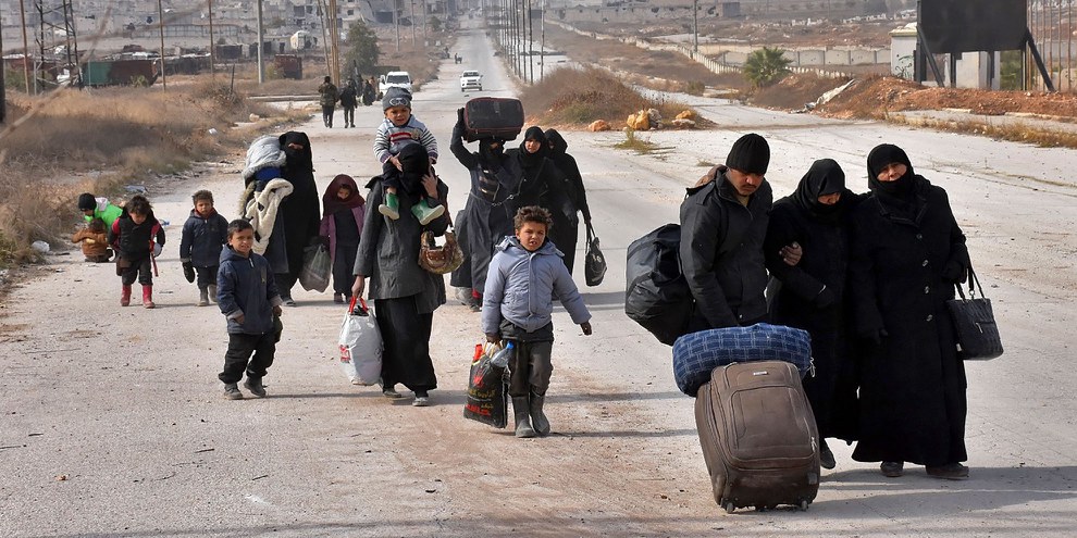 La guerre en Syrie a entraîné des souffrances inimaginables pour la population civile. © GEORGE OURFALIAN/AFP/Getty Images