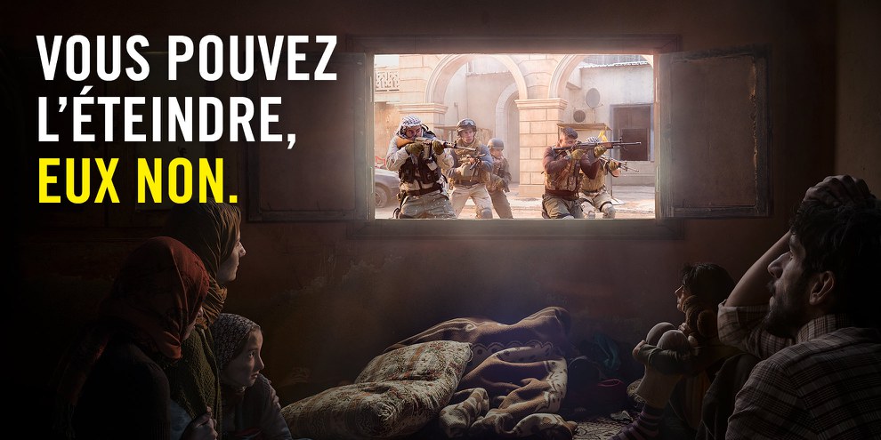 Vous pouvez l’éteindre, eux non.