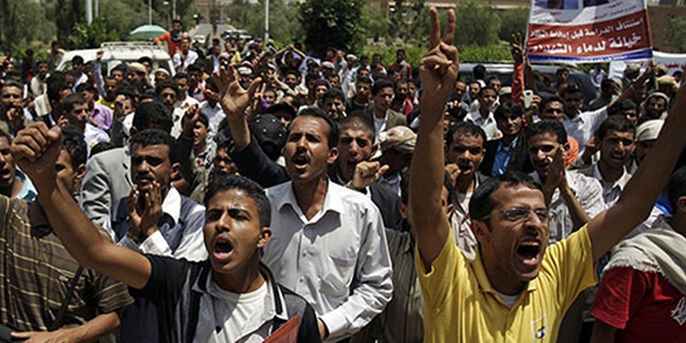 Six manifestants ont été tués par balles dans la capitale yéménite, Amnesty International demande une enquête. © APGraphicsBank