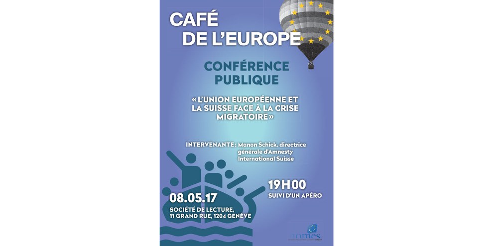 Flyer du Café de l'Europe. © NOMES