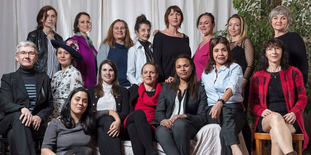 Candidates pour la liste n°7 des femmes au Grand Conseil de Genève.