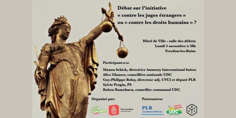 Débat sur l'initiative anti-droits humains