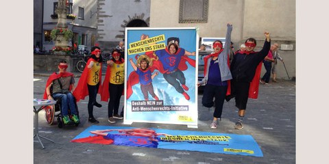 Journée nationale d'action contre l’«Initiative d'autodétermination»