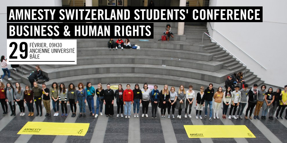 Amnesty Switzerland Students Conference 2019 © Amnesty International
