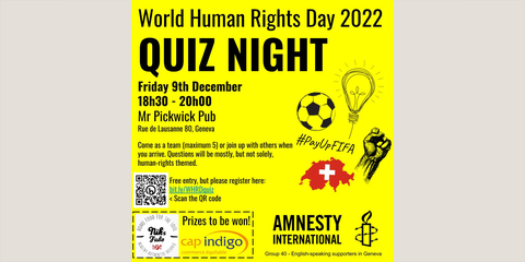 Human Rights Quiz Night
