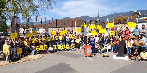 Les groupes d’Amnesty en Suisse