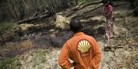 Site pollué d'Iwhrekan, delta du Niger / © Kadir van Lohuizen 