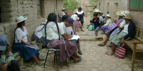Un village en Bolivie. © Véronique Blech
