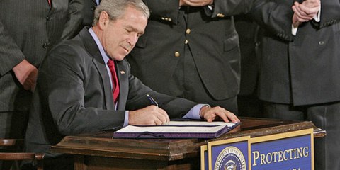 L'ancien président des Etats-Unis, George W. Bush. © APGraphicsBank