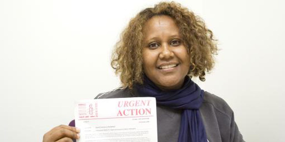 Yalem Zewd Bekele (Ethiopie), avocate et militante des droits des femmes. © AI