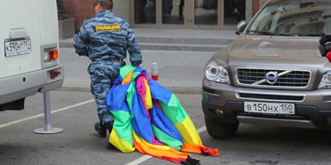 Un climat d'intolérance envers la communauté LGBTI règne en Russie. © AI