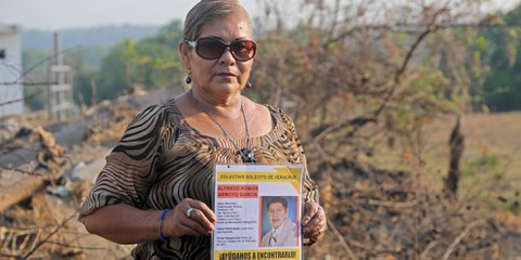 Célia recherche son fils Freddy, disparu le 18 juillet 2011, à l’âge de 33 ans. © Cédric Reichenbach