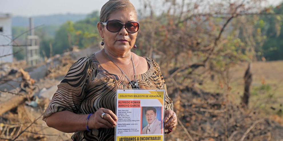 Célia recherche son fils Freddy, disparu le 18 juillet 2011, à l’âge de 33 ans. © Cédric Reichenbach